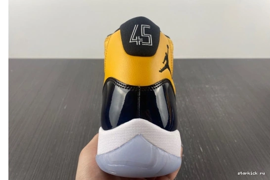 AJ11 yellow black Jordan Air and 11 0312